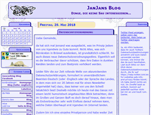 Tablet Screenshot of jansblog.tombraidergirl.net